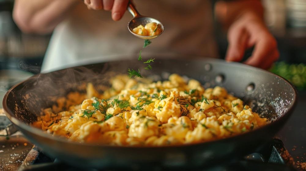 Leia mais sobre o artigo Ovos mexidos com alho- poró e páprica